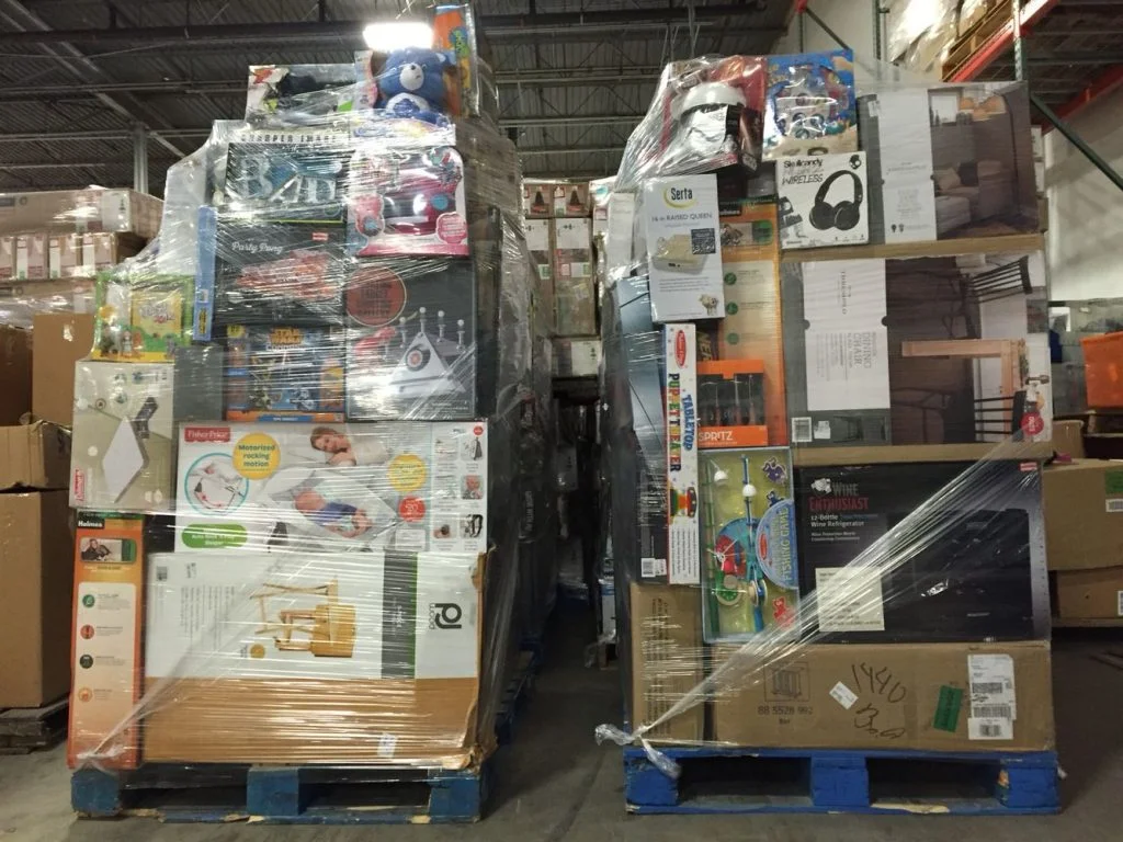 wholesale liquidation pallets