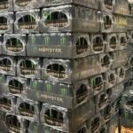 Pallet of Monster Energy Drink