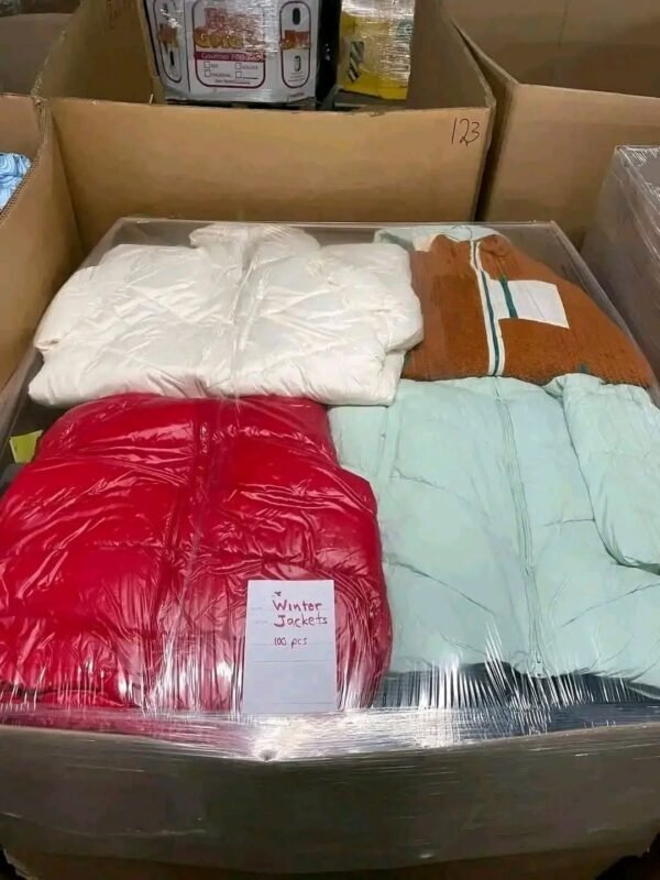 Winter Jackets Pallets Wholesale