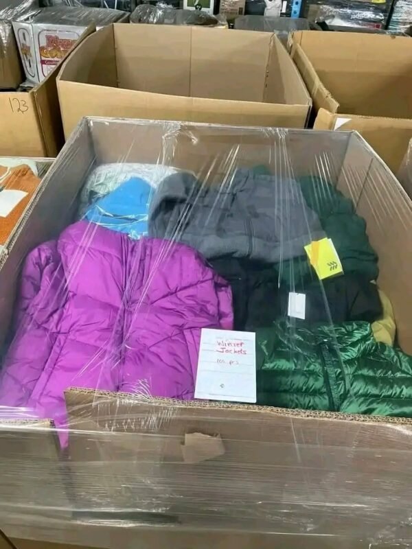 Winter Jackets Pallets Wholesale