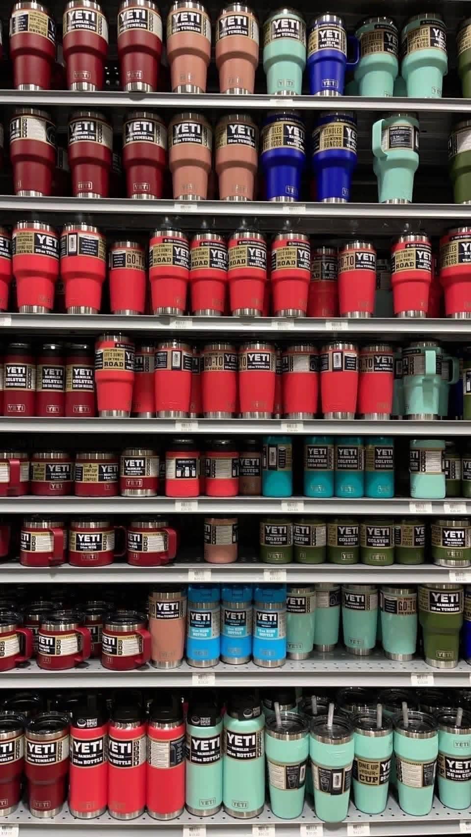 Wholesale YETI Cups & Drinkware Pallet (300 Pieces)